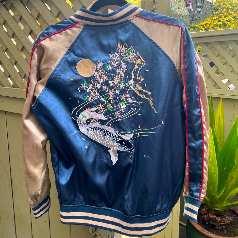 Satin bomber